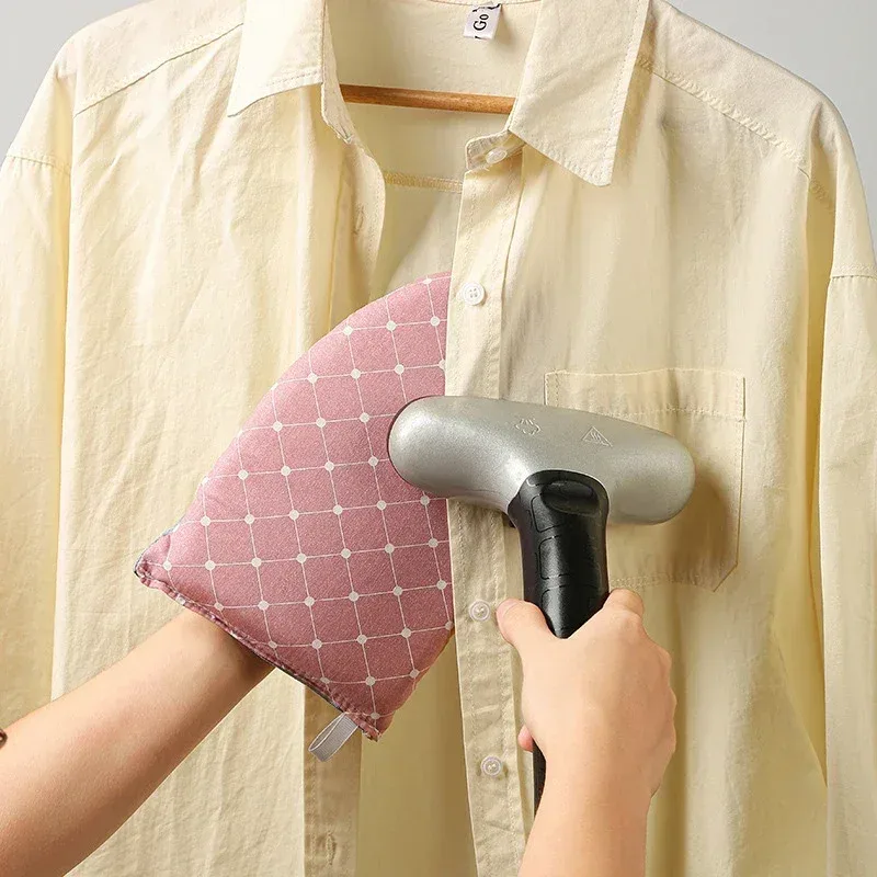 1Pc Fabric Handheld Ironing Board Ironing Board Small Home Ironing Gloves Anti Ironing Household Insulated Han