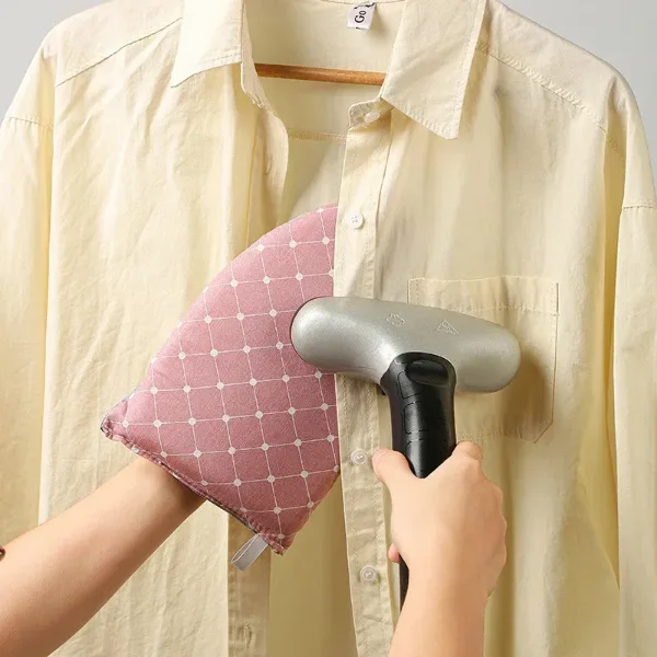 1Pc Fabric Handheld Ironing Board Ironing Board Small Home Ironing Gloves Anti Ironing Household Insulated Han