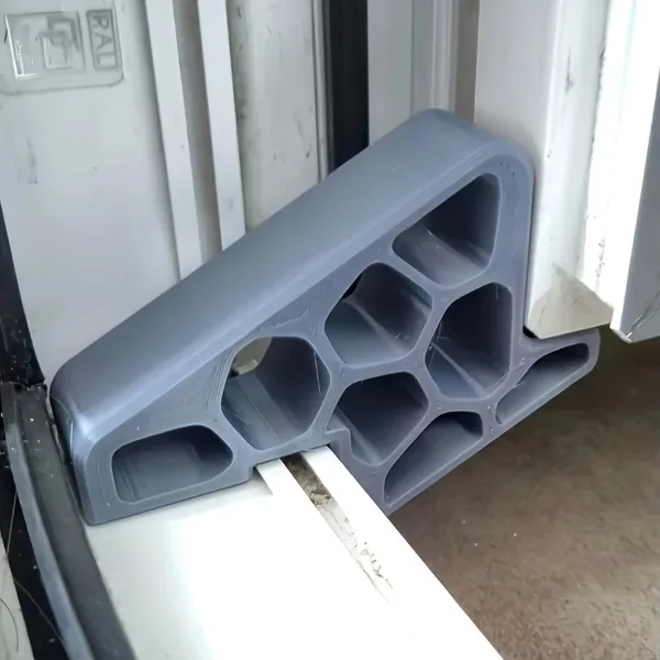 Heavy Duty Door Stopper Non-Slip Balcony Window Door Wedge Easy Install for Home Office Bathroom Kitchen