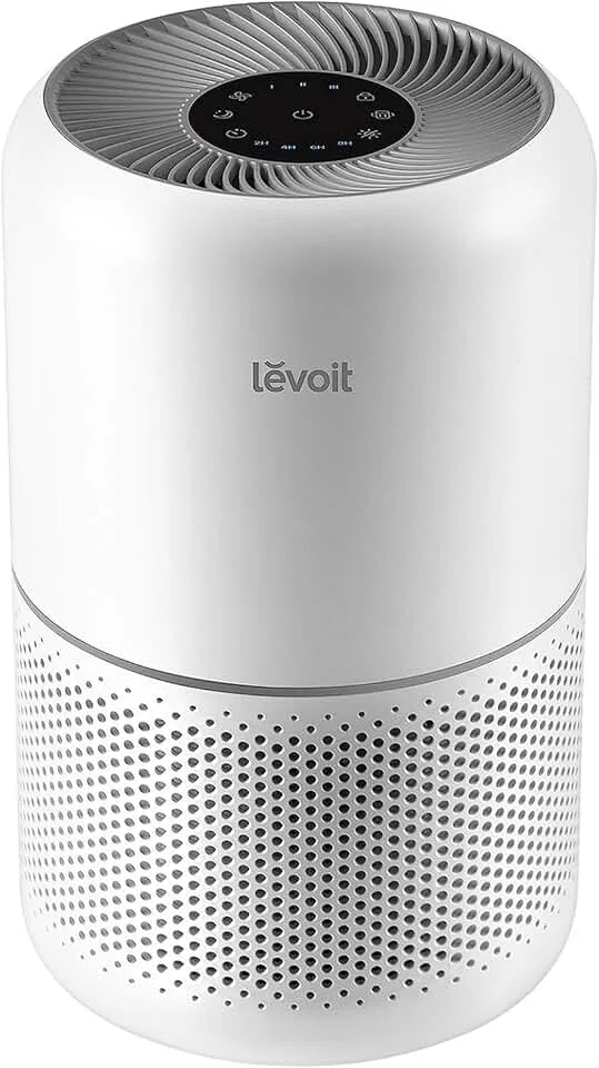 LEVOIT Air Purifier for Home Allergies Pet Hair in Bedroom, Covers Up to 1073 ft² by 56W High Torque Motor, AH